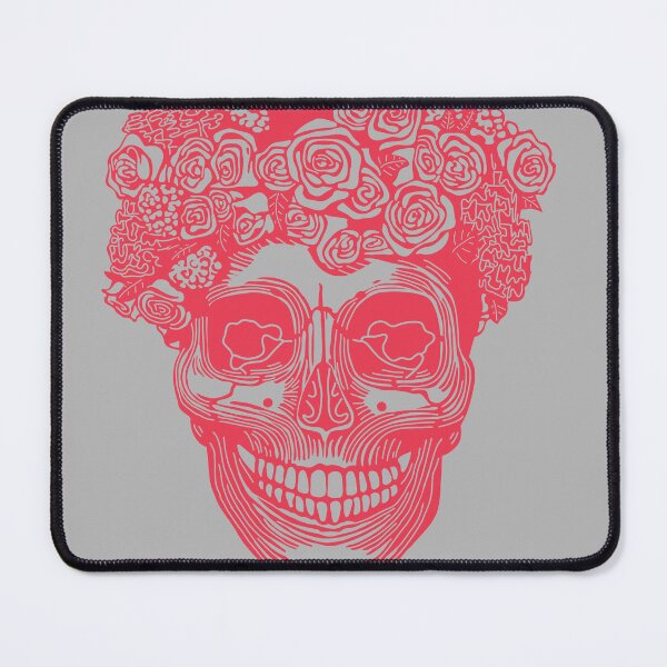 Item preview, Flower Crown Skull (Pink) designed and sold by Zia Frazier.