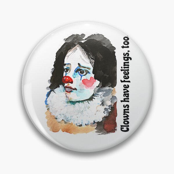 Item preview, Clowns Have Feelings Too Sad Clown Clowncore Circuscore  designed and sold by PirateAvocado.