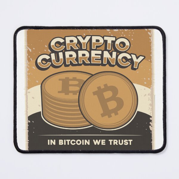 Item preview, Bitcoin News Crypto Currency In Bitcoin We Trust designed and sold by monica1059.
