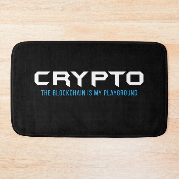Item preview, Blockchain Technology Crypto Is My Playground designed and sold by monica1059.