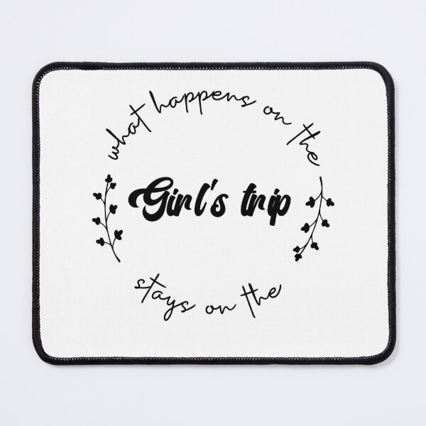 Item preview, Funny Girl's Trip Minimalist Black and White Design designed and sold by adriana-holmes.