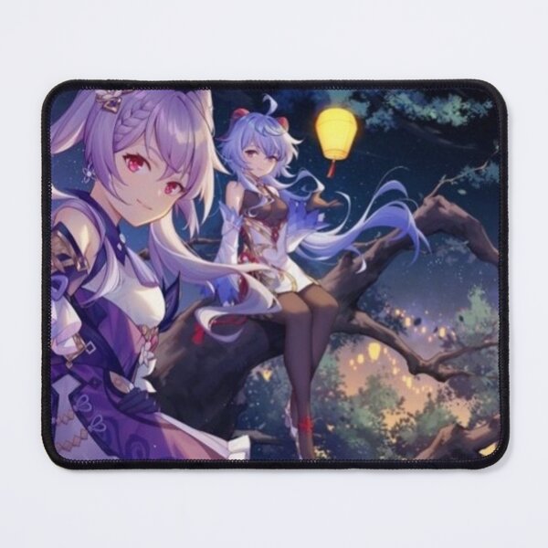 Item preview, Ganyu and Keqing on a tree || Genshin Impact designed and sold by AszaAri.