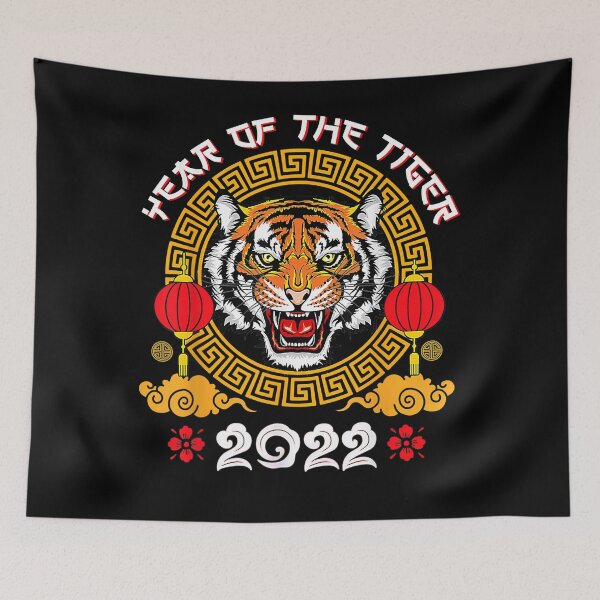Item preview, Happy Chinese New Year 2022 Year of the Tiger Horoscope T-Shirt designed and sold by wittsepnykielr.