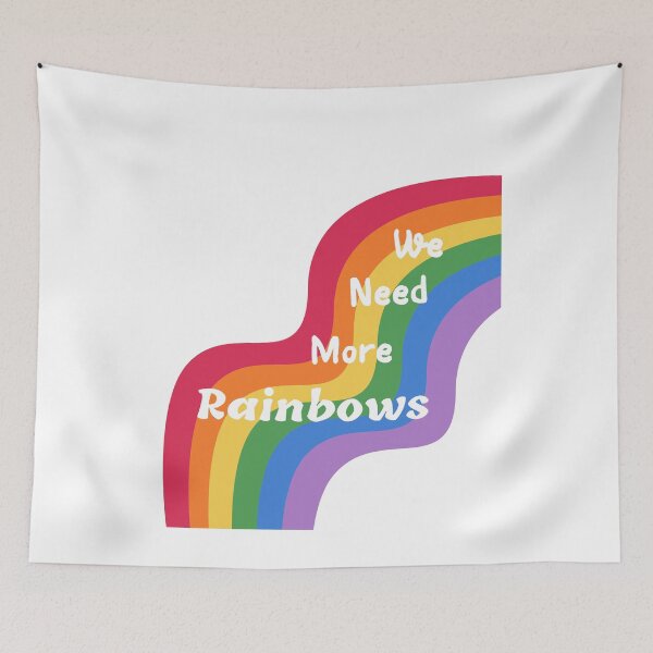 Item preview, Colorful We Need More Rainbows designed and sold by JanesCreations.