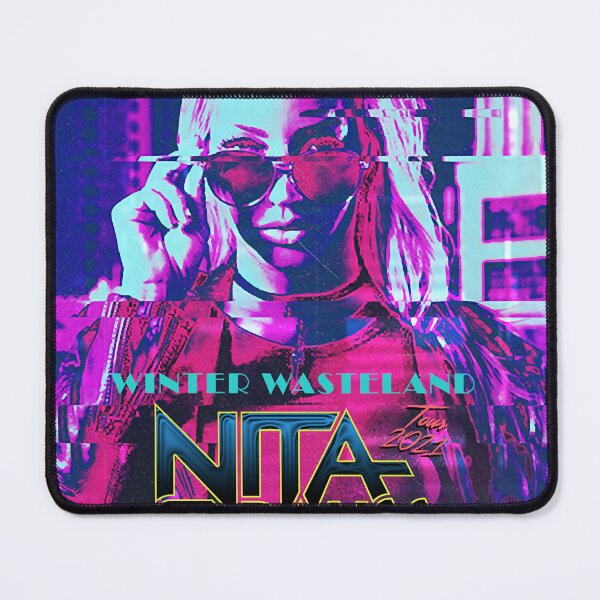 Item preview, threerit Nita Strauss Winter wasteland tour 2021 Essential designed and sold by LouLucarelli.
