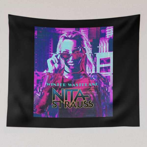 Item preview, threerit Nita Strauss Winter wasteland tour 2021 Essential designed and sold by LouLucarelli.