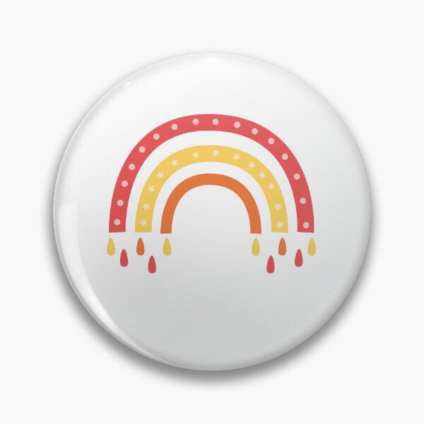 Item preview, colorful minimal rainbow illustration designed and sold by Janjira.