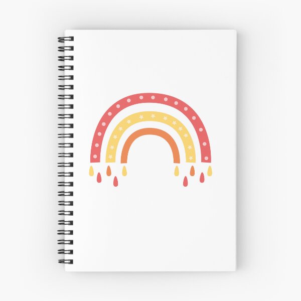 Item preview, colorful minimal rainbow illustration designed and sold by Janjira.