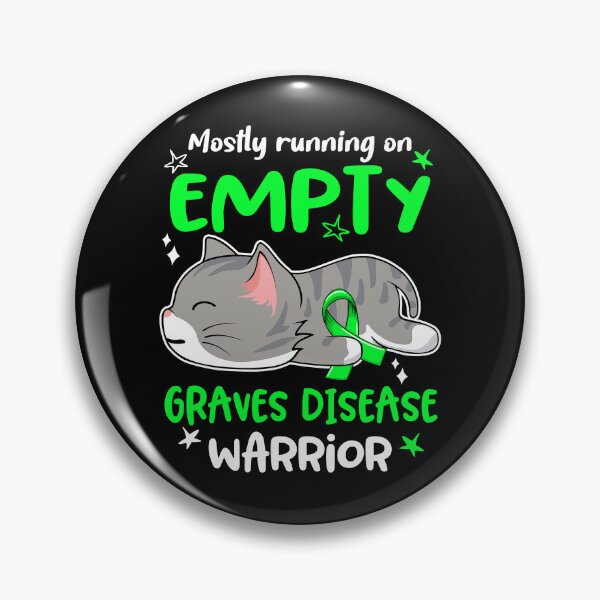 Artikelvorschau, Graves Disease Awareness, läuft hauptsächlich auf Graves Disease Warrior entworfen und verkauft von Tammyilaria.