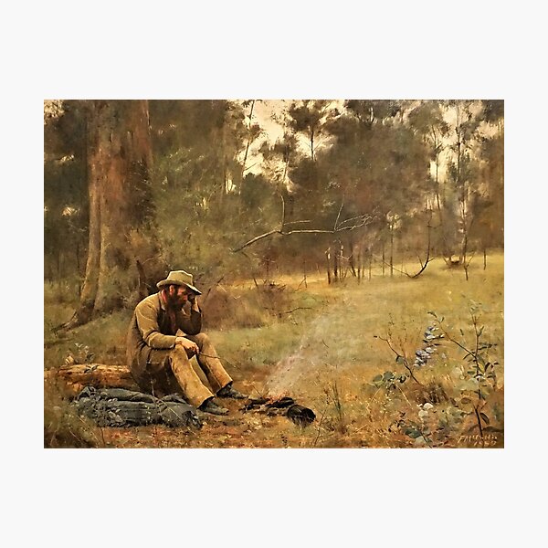 Item preview, Frederick McCubbin's Down on his Luck designed and sold by mosfunky.