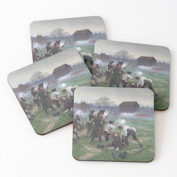 Item preview, William Barnes Wollen's The Battle of Lexington, 19th April 1775 designed and sold by mosfunky.