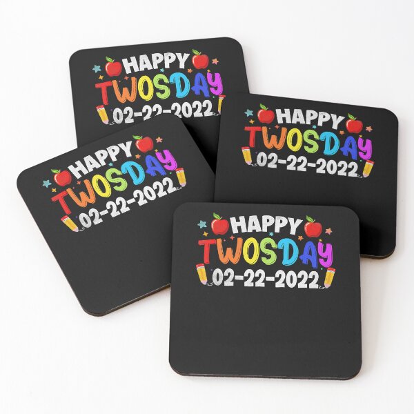 Item preview, Happy Twosday 2-22-22 Twos Day 2022 Teacher Men Women Kids T-Shirt designed and sold by wittsepnykielr.