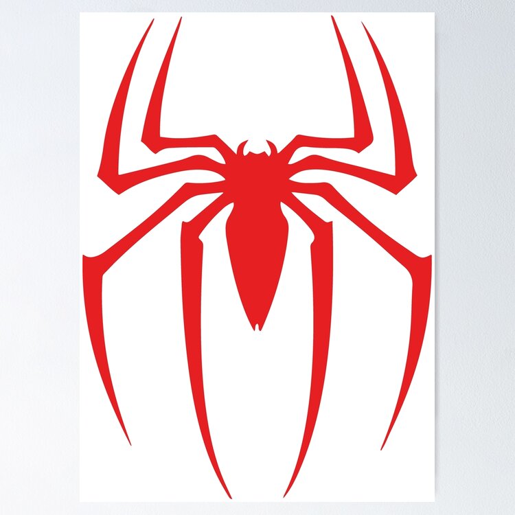 Spider Logo Sticker