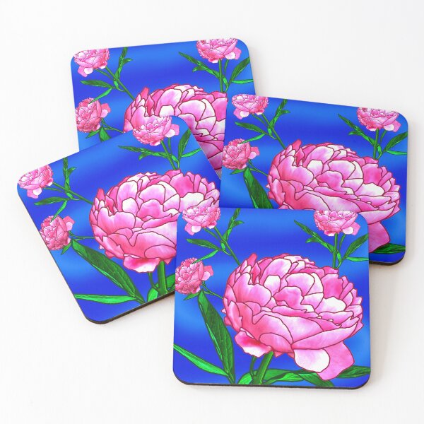 Item preview, Peony Flowers designed and sold by Dafu Arts.