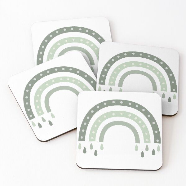 Item preview, colorful minimal rainbow illustration designed and sold by Janjira.