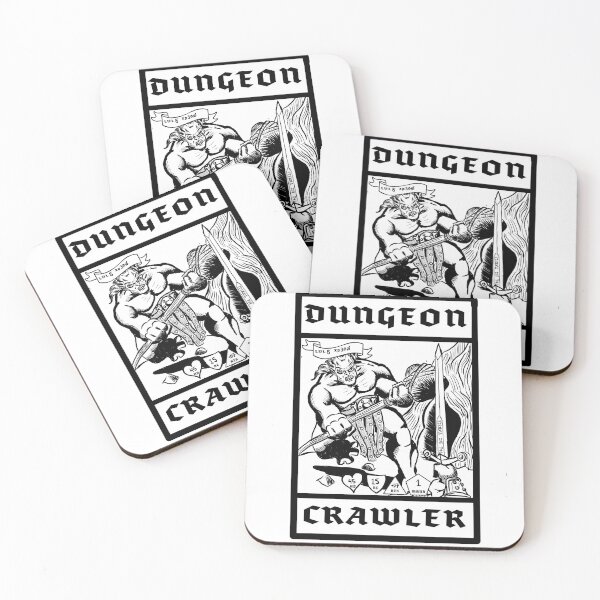 Item preview, Dungeon Crawler: Warrior 2 (black line) designed and sold by Gautam Sheoran.