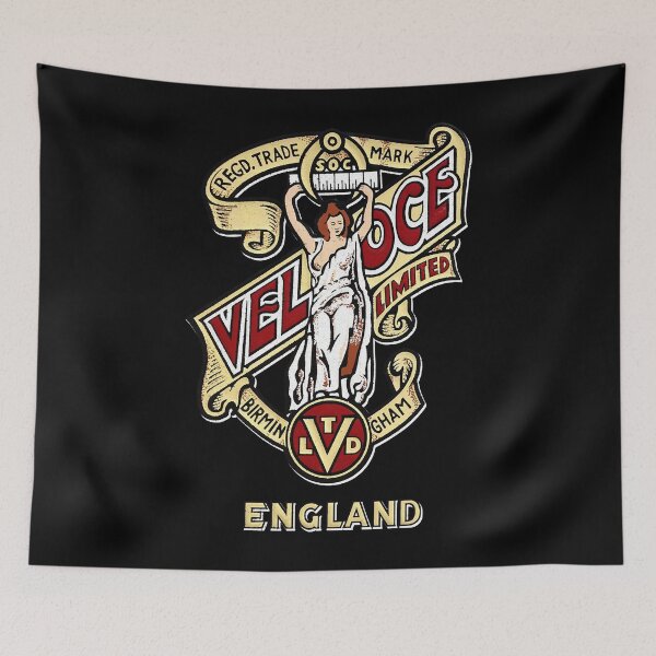 Item preview, Classic British Motorcycle Emblem - Velocette Maiden Classic designed and sold by taneikaamon.