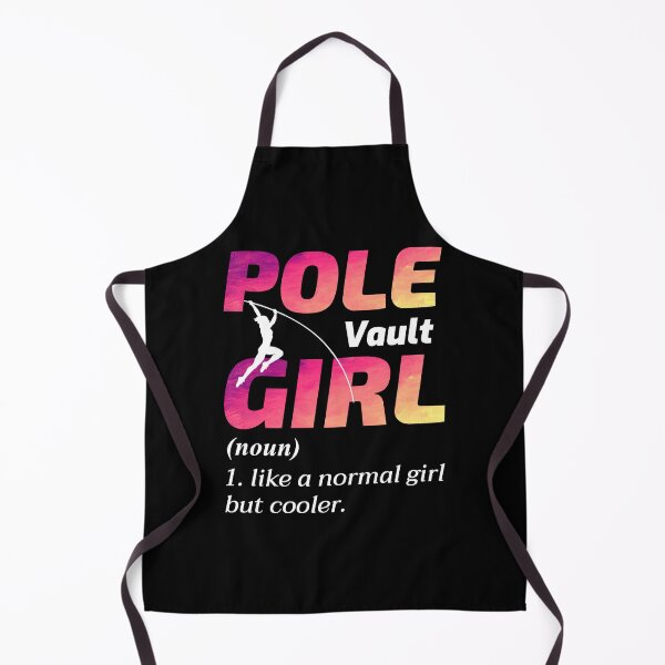 Item preview, Pole Vault Vaulter Girl Vaulting Jumping Athletics designed and sold by TastefulTees.