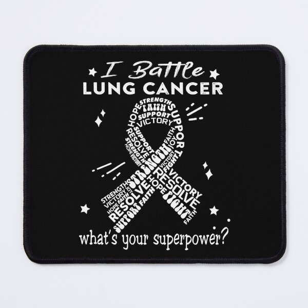 Item preview, Lung Cancer Warrior, I Battle Lung Cancer What's Your Superpower? designed and sold by Greggwillard.