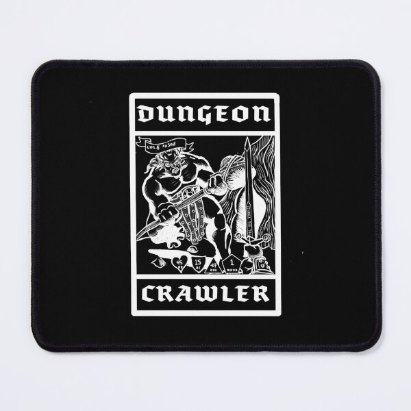 Item preview, Dungeon Crawler: Warrior 2 (white line) designed and sold by Gautam Sheoran.