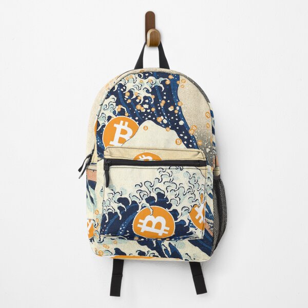 Item preview, The Great Wave off Kangawa Bitcoin Crypto designed and sold by ind3finite.