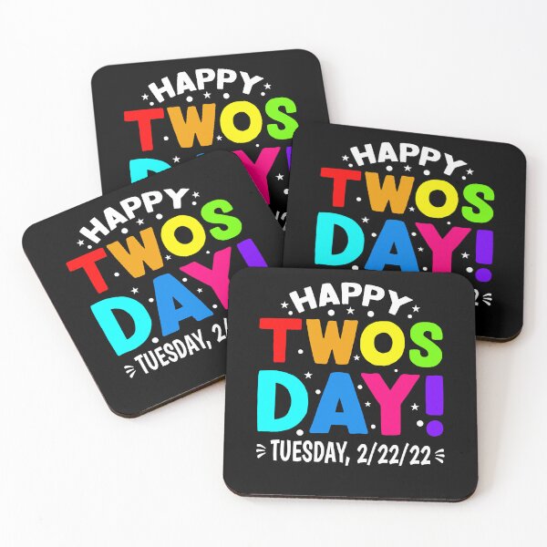 Item preview, Happy Twosday Tuesday 22222 February 22nd 2022 Girls Boys T-Shirt designed and sold by wittsepnykielr.