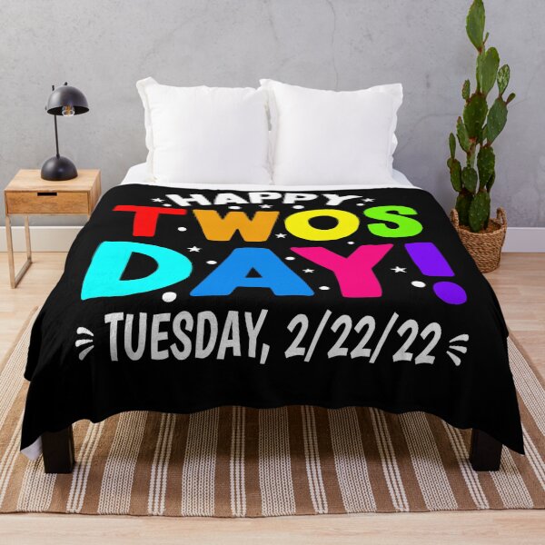 Item preview, Happy Twosday Tuesday 22222 February 22nd 2022 Girls Boys T-Shirt designed and sold by wittsepnykielr.