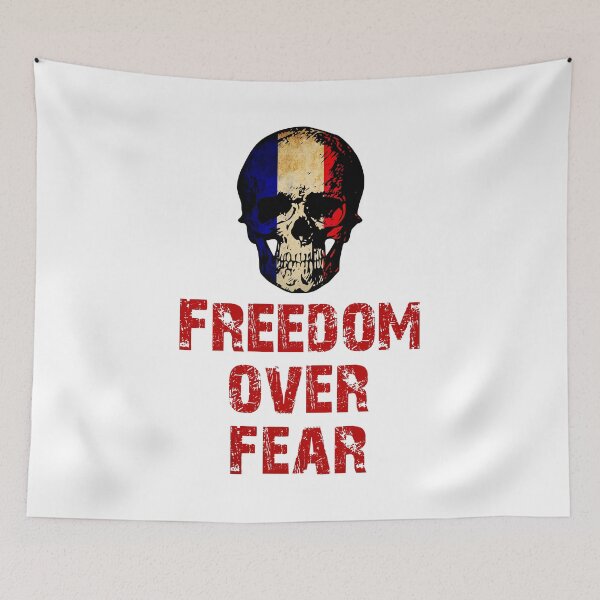 Item preview, Freedom over fear france designed and sold by Markotropoya22.