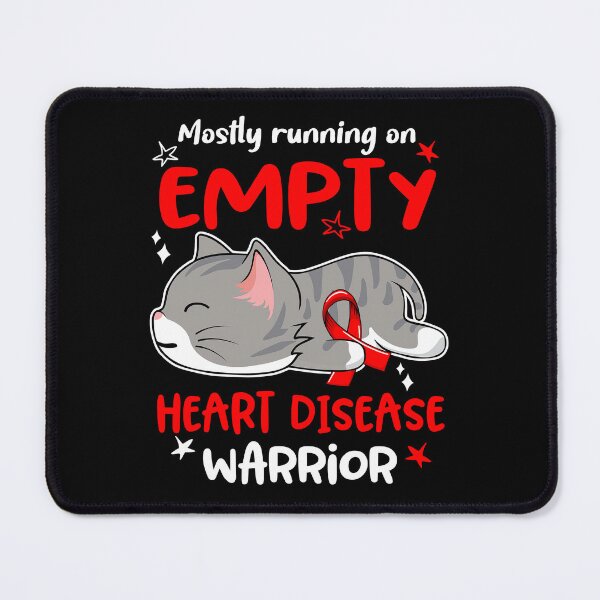 Item preview, Heart Disease Awareness, Mostly Running on Heart Disease Warrior designed and sold by Tammyilaria.