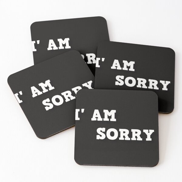 Item preview, I'm sorry designed and sold by Boubashop85.