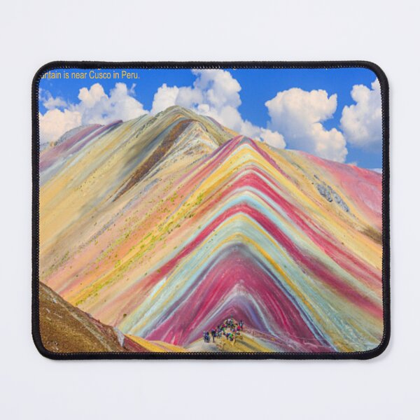 Item preview, Rainbow Mountain Art designed and sold by Alicefish.