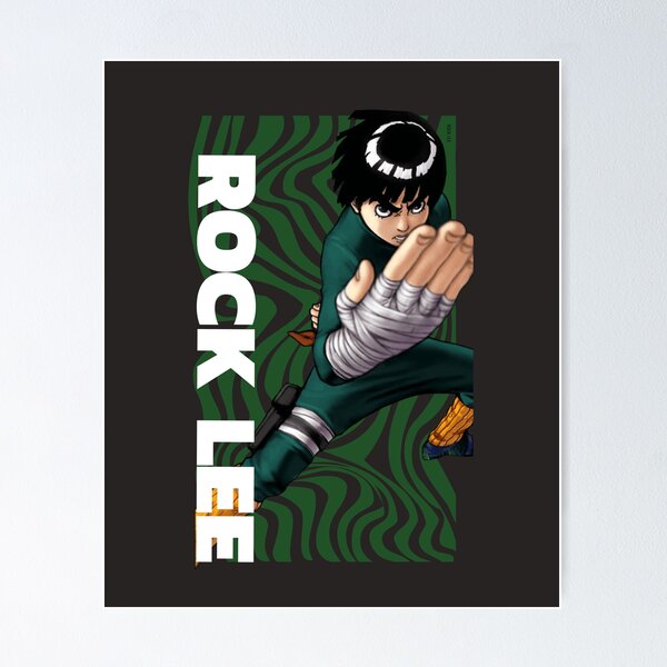 Rock Lee Naruto Posters for Sale | Redbubble