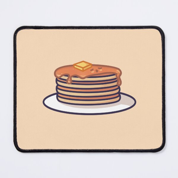 Item preview, Fluffy Sleepy Pancake with Syrup designed and sold by DreamiCloud.