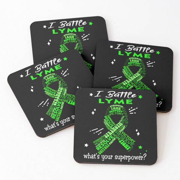 Item preview, Lyme Warrior, I Battle Lyme What's Your Superpower? designed and sold by Greggwillard.