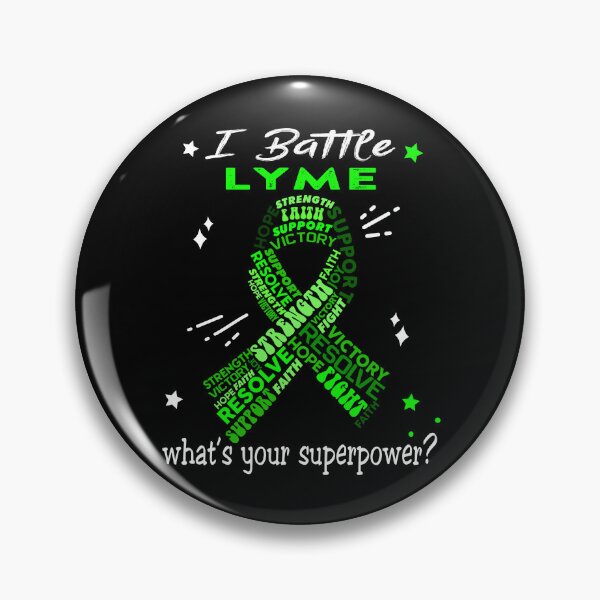 Artikelvorschau, Lyme Warrior, ich kämpfe gegen Lyme Was ist deine Superkraft? entworfen und verkauft von Greggwillard.