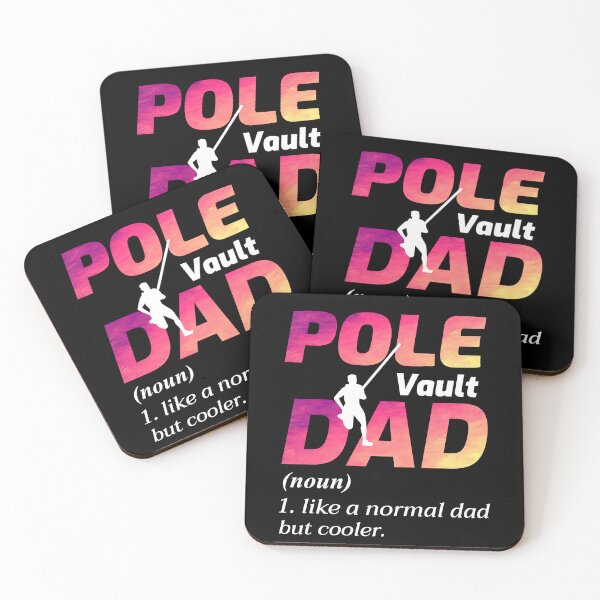 Item preview, Pole Vault Vaulter Vaulting Dad Fathers day designed and sold by TastefulTees.