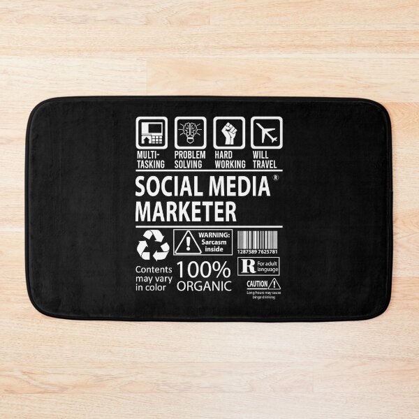 Item preview, Social Media Marketer T Shirt - MultiTasking Certified Job Gift Item Tee designed and sold by sabinacsnm.