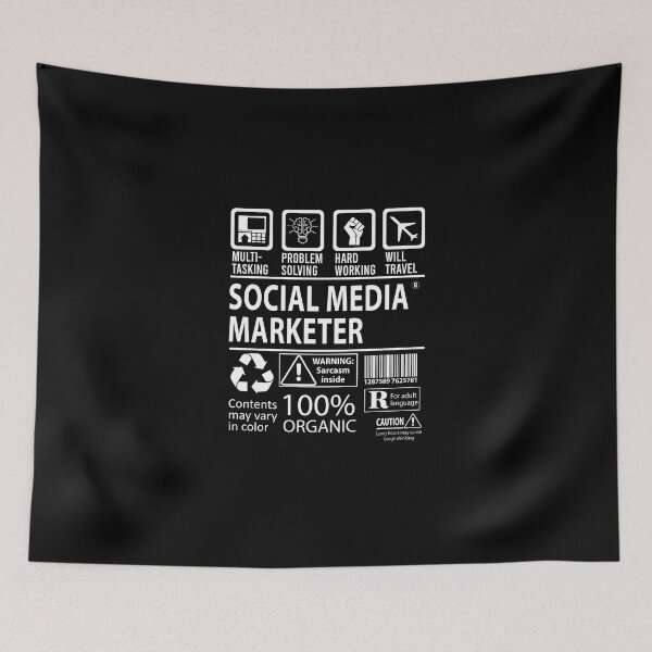 Item preview, Social Media Marketer T Shirt - MultiTasking Certified Job Gift Item Tee designed and sold by sabinacsnm.