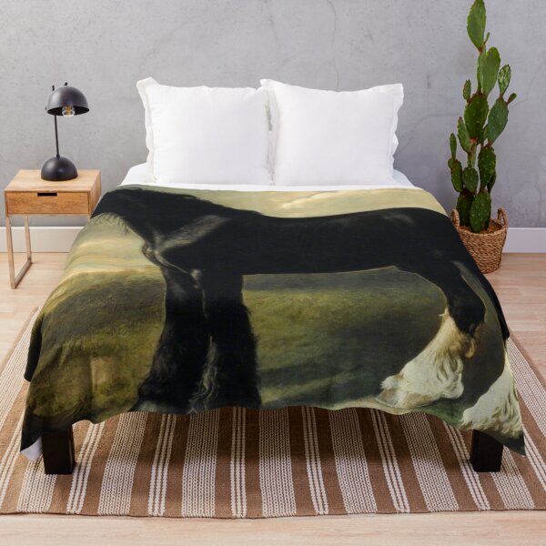 Item preview, William Shiels's Old English Black Horse designed and sold by mosfunky.