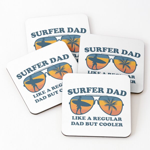 Item preview, Surfer Dad, Like A Regular Dad But Cooler designed and sold by zenbition.