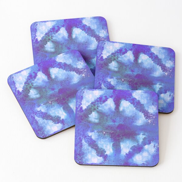Item preview, Blue tie dye texture  designed and sold by Veata.