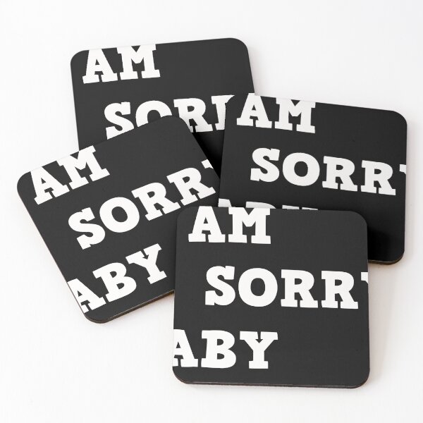 Item preview, I'm sorry designed and sold by Boubashop85.