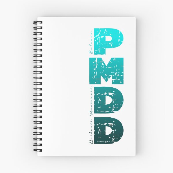 Item preview, PMDD Raising Awareness. Representing the darkness of depression, teal for Insight, turquoise for Balance. 1 in 20, it is very real and often debilitating. designed and sold by Orianah.