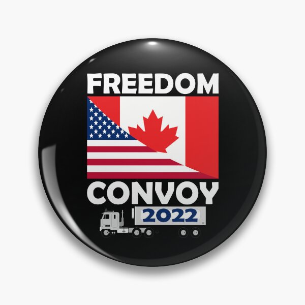Item preview, SUPPORT CANADIAN AMERICAN TRUCKERS FREEDOM CONVOY 2022 designed and sold by ittybittyowl.