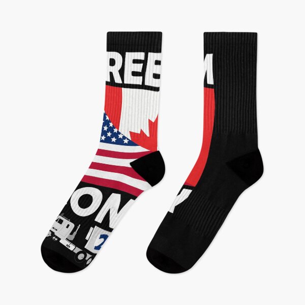 Item preview, SUPPORT CANADIAN AMERICAN TRUCKERS FREEDOM CONVOY 2022 designed and sold by ittybittyowl.