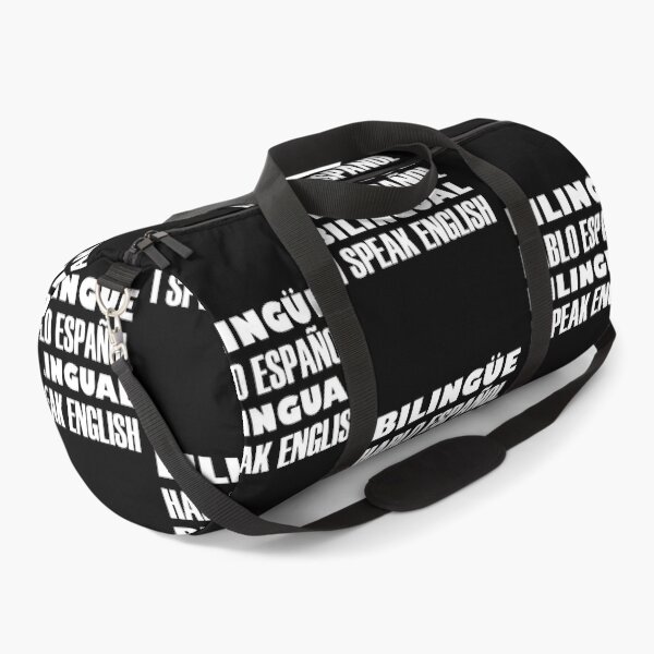 Item preview, Bilingüe, Hablo Español, Bilingual, I Speak English, White Text designed and sold by artfulnotebook.