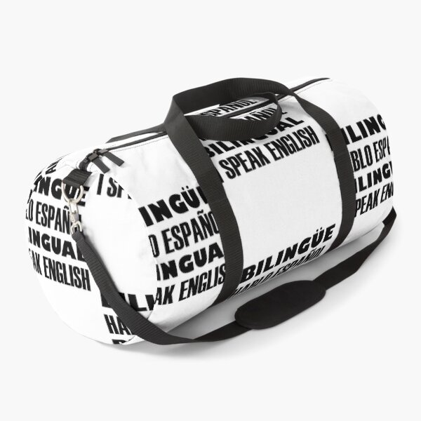 Item preview, Bilingüe, Hablo Español, Bilingual, I Speak English, Black Text designed and sold by artfulnotebook.