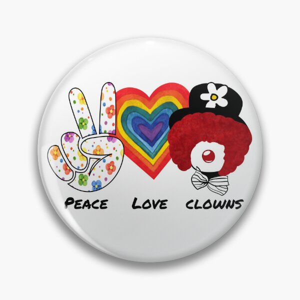Item preview, Peace Love Clowns    Clowncore Circuscore  designed and sold by PirateAvocado.