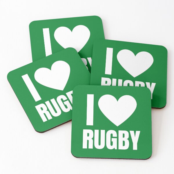 Item preview, I Love Rugby designed and sold by DAFIN.