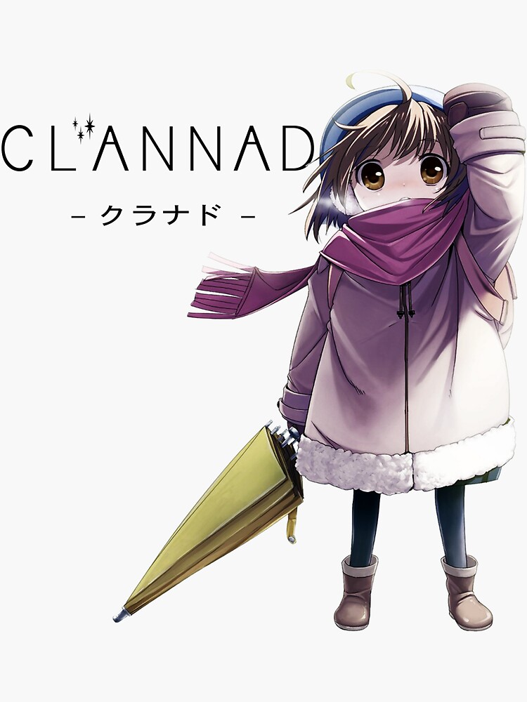 Okazaki Tomoya Clannad After Story Sticker for Sale by Spacefoxart